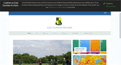 Desktop Screenshot of eastdurhamarchers.com